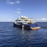 The Dune Black Manta, classic-modern style boat offers to explores the beauty of Indonesian waters.