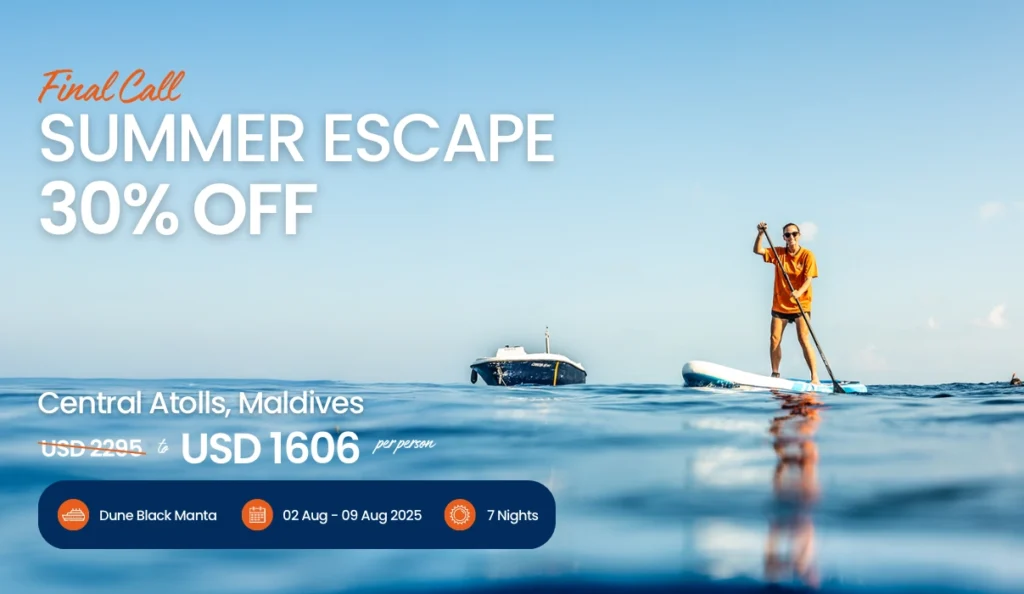 Summer in Maldives Liveaboard