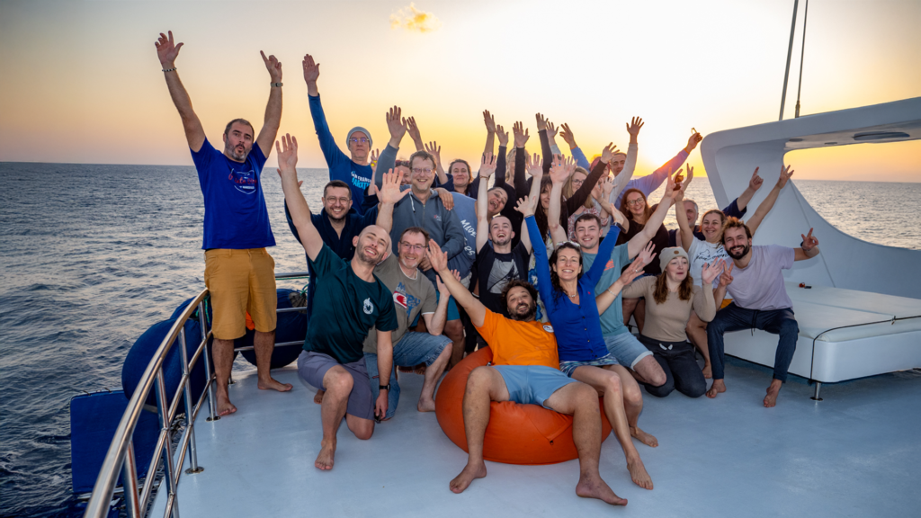 A group of Peoples on Red Sea Liveaboard Diving Trip