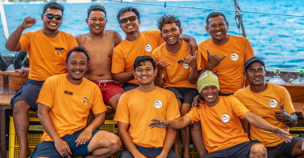 Behind the Scenes: The Crew that Makes Raja Ampat Liveaboards Run