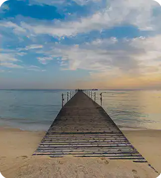 Beautiful view on Djibouti Liveaboard