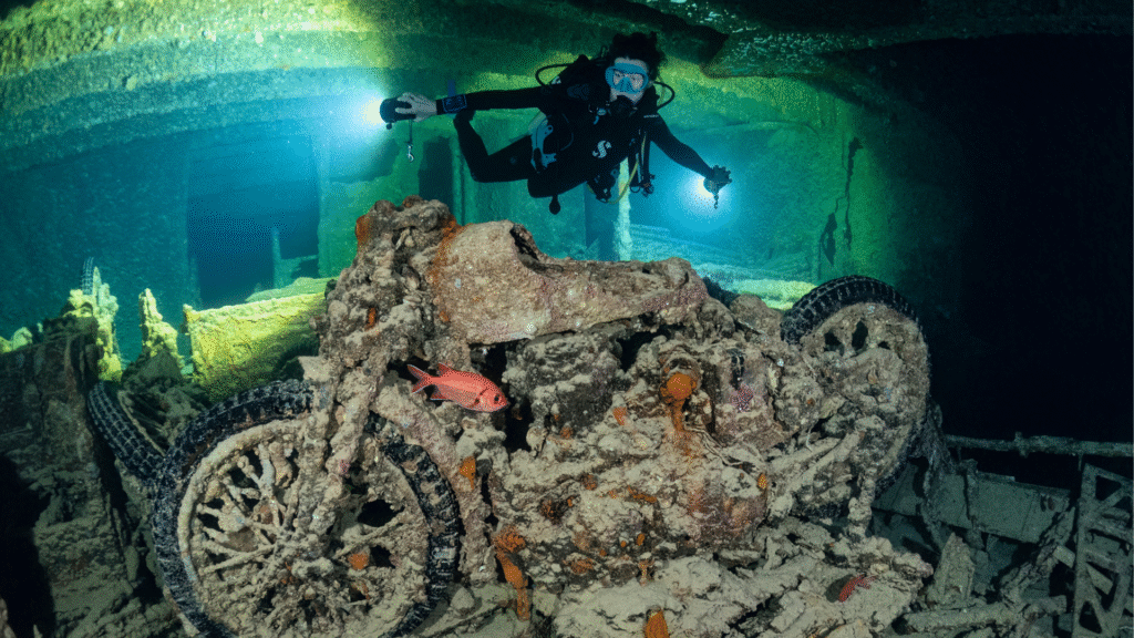 Thistlegorm Wreck in Red Sea liveaboard diving