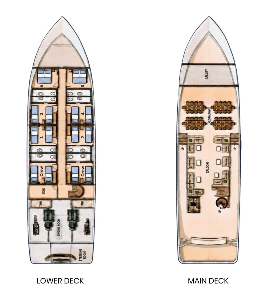 Cabin Layout DUNE Arcadia