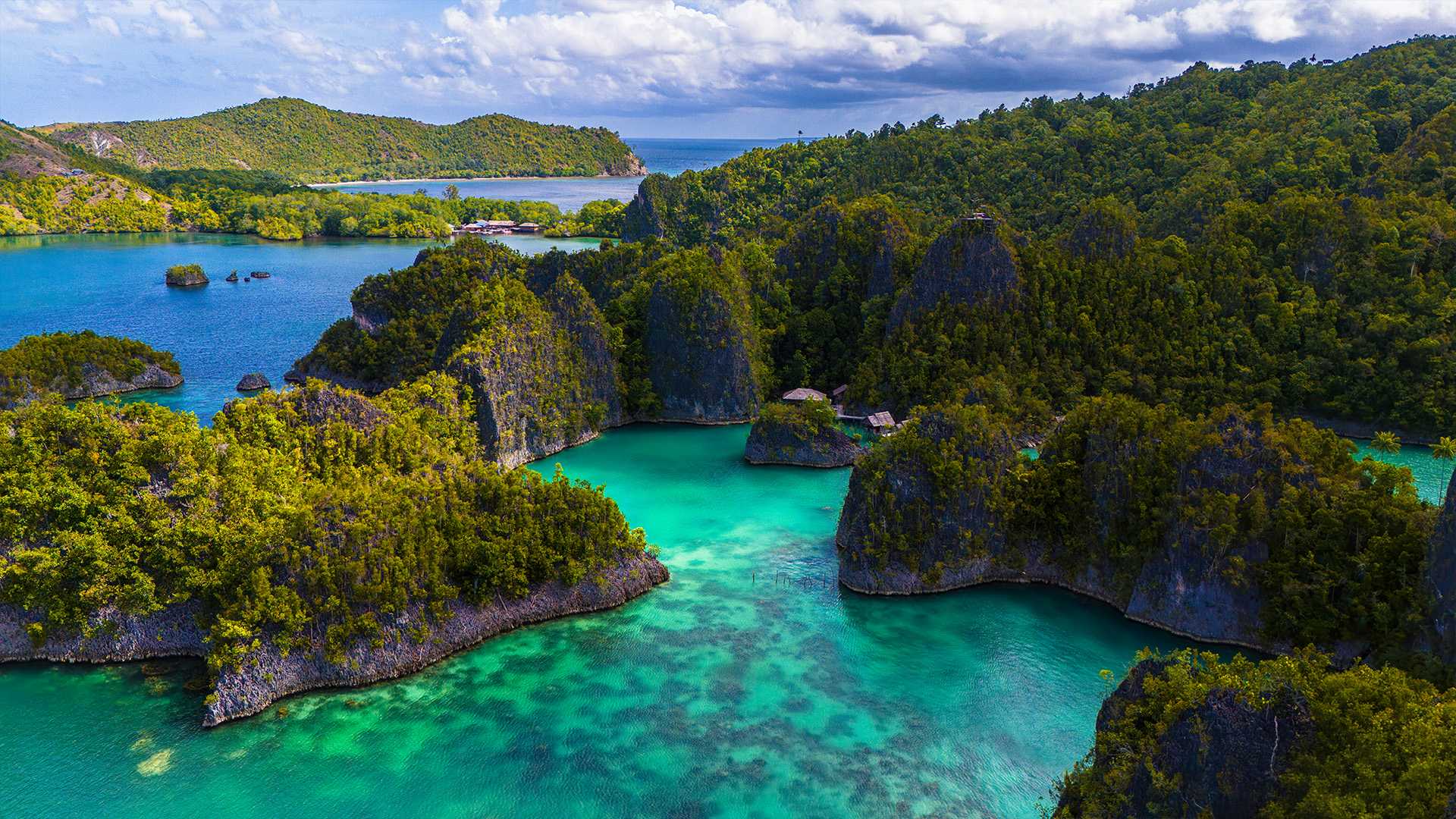 panoramic view in Raja Ampat Liveaboard
